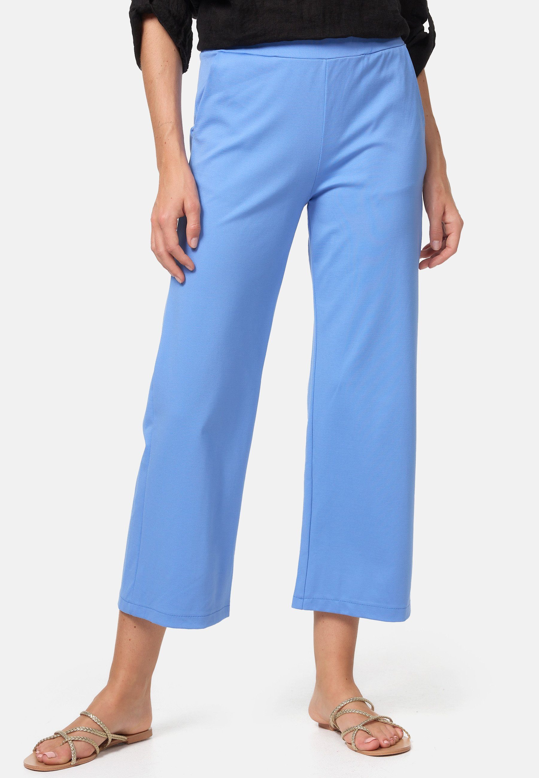 Rayshyne 7/8-Hose PM43 (Legere Freizeithose in 7/8 Länge mit Taschen) Elastischer Bund, 7/8 Länge, Taschen