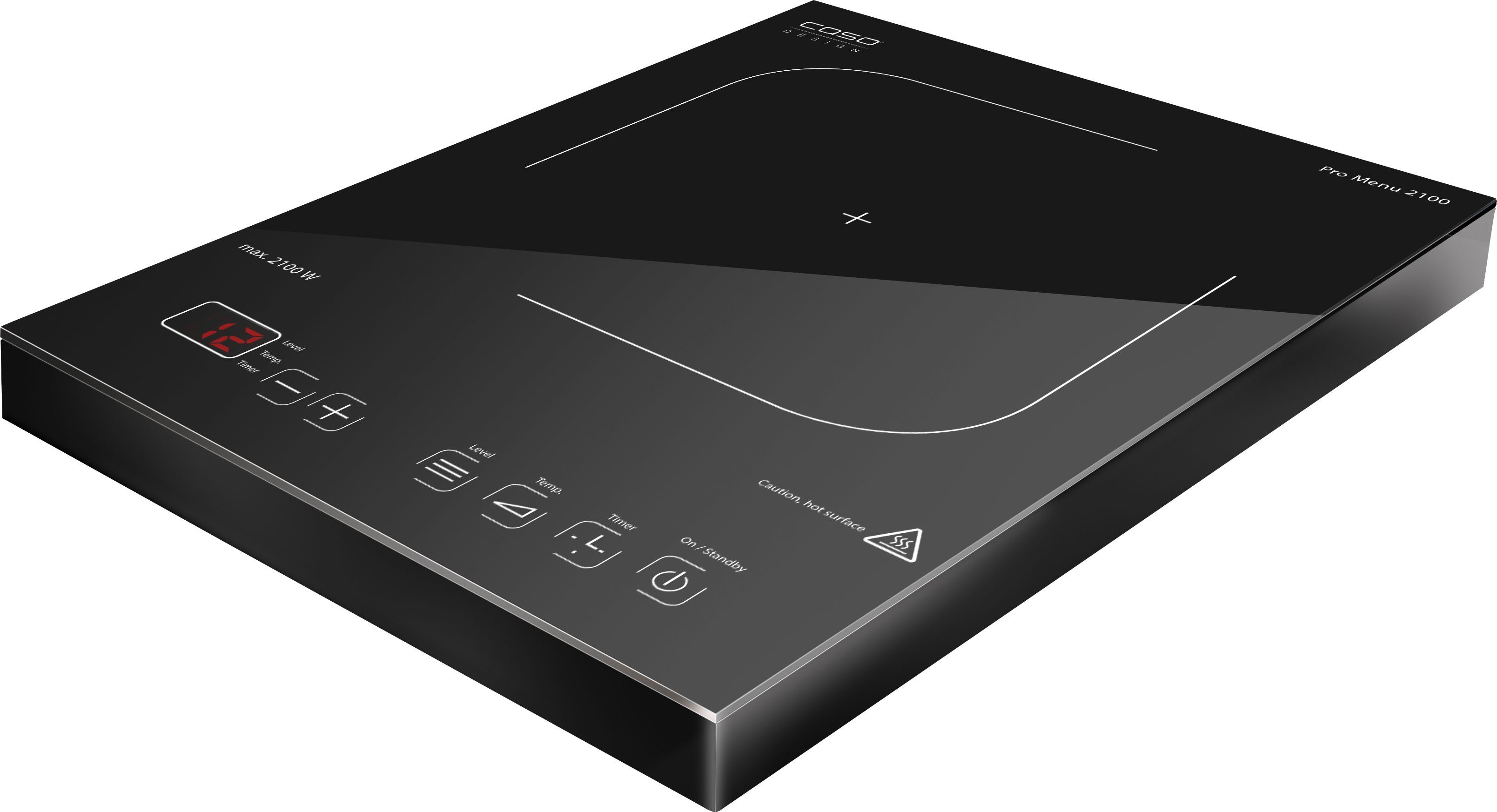 Caso Einzel-Induktionskochplatte 2224 Pro Menu 2100