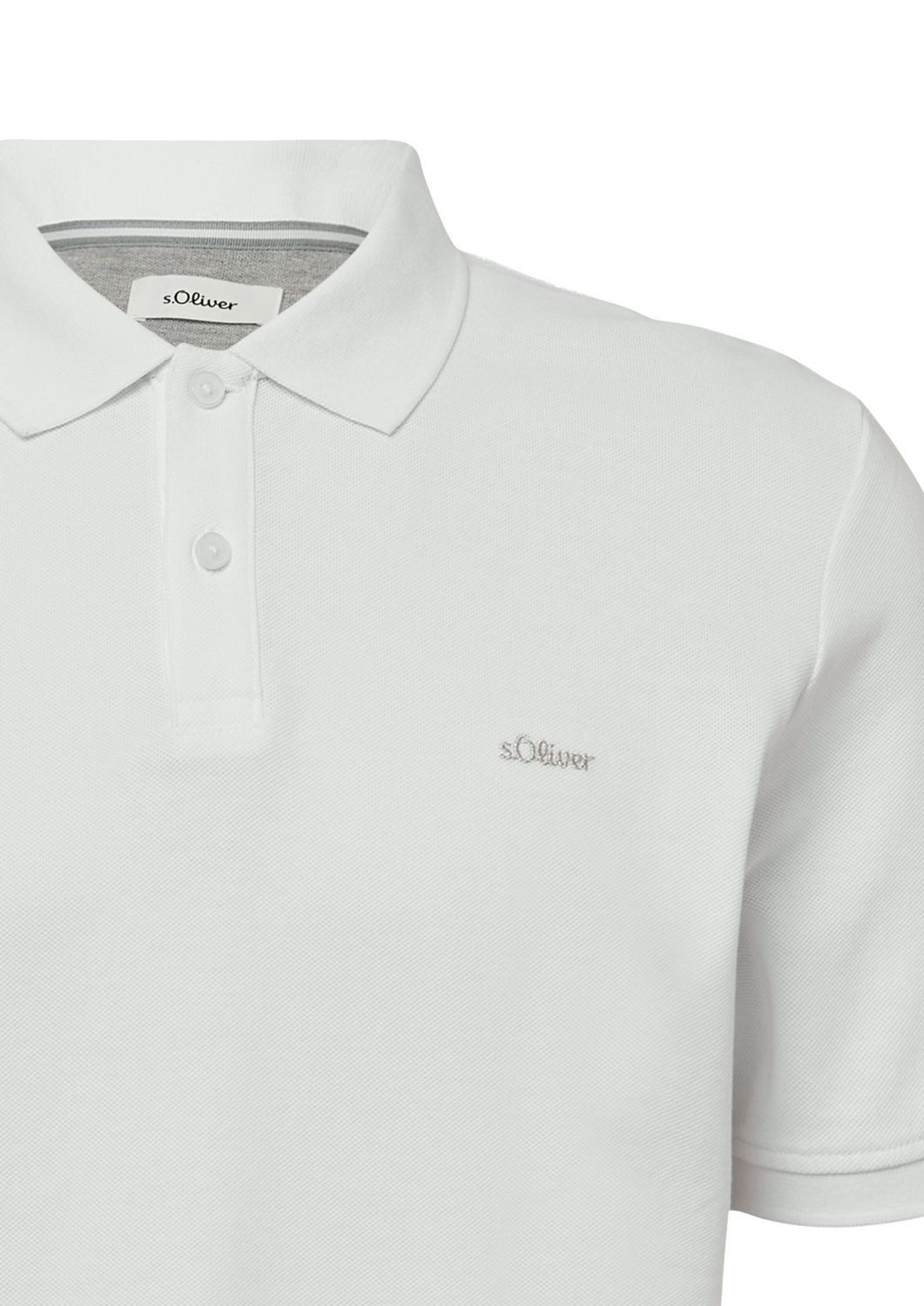 s.Oliver Poloshirt Poloshirt Polokragen, Knöpfe, Regular Fit – Bild 5 von 5