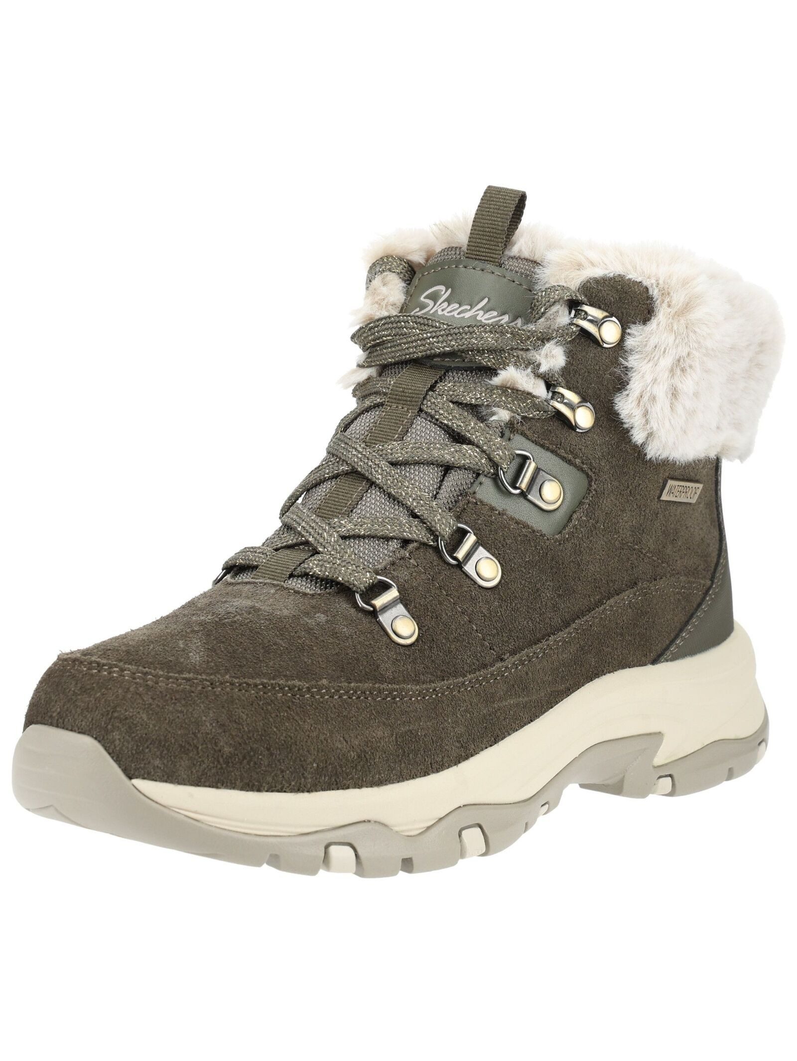 Skechers Skechers Stiefelette Veloursleder Schnürstiefelette