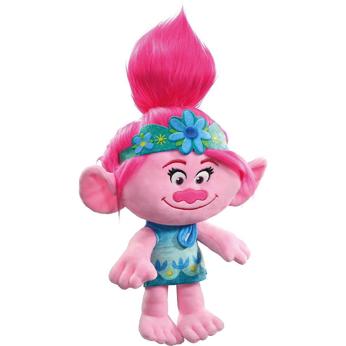 soma Kuscheltier Trolls Plüsch Kuscheltier XXL 35 cm pink (1-St), Super weicher Plüsch Stofftier Kuscheltier für Kinder zum spielen