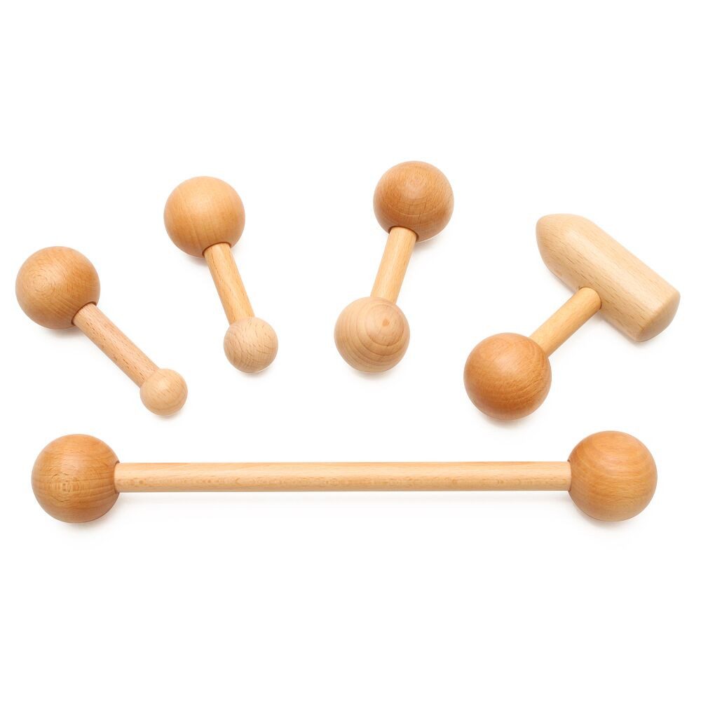 pedalo® Massagerolle Faszientool FaszienSticks, Behandeln Sie Triggerpunkte gezielt und effektiv