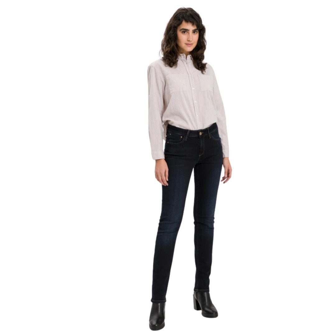 CROSS JEANS® Regular-fit-Jeans Rose N487-026 Deep Blue 5-Pocket Style