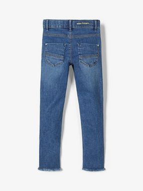 Name It Skinny-fit-Jeans Name It Mädchen Cropped Skinny Fit Stretch Jeans