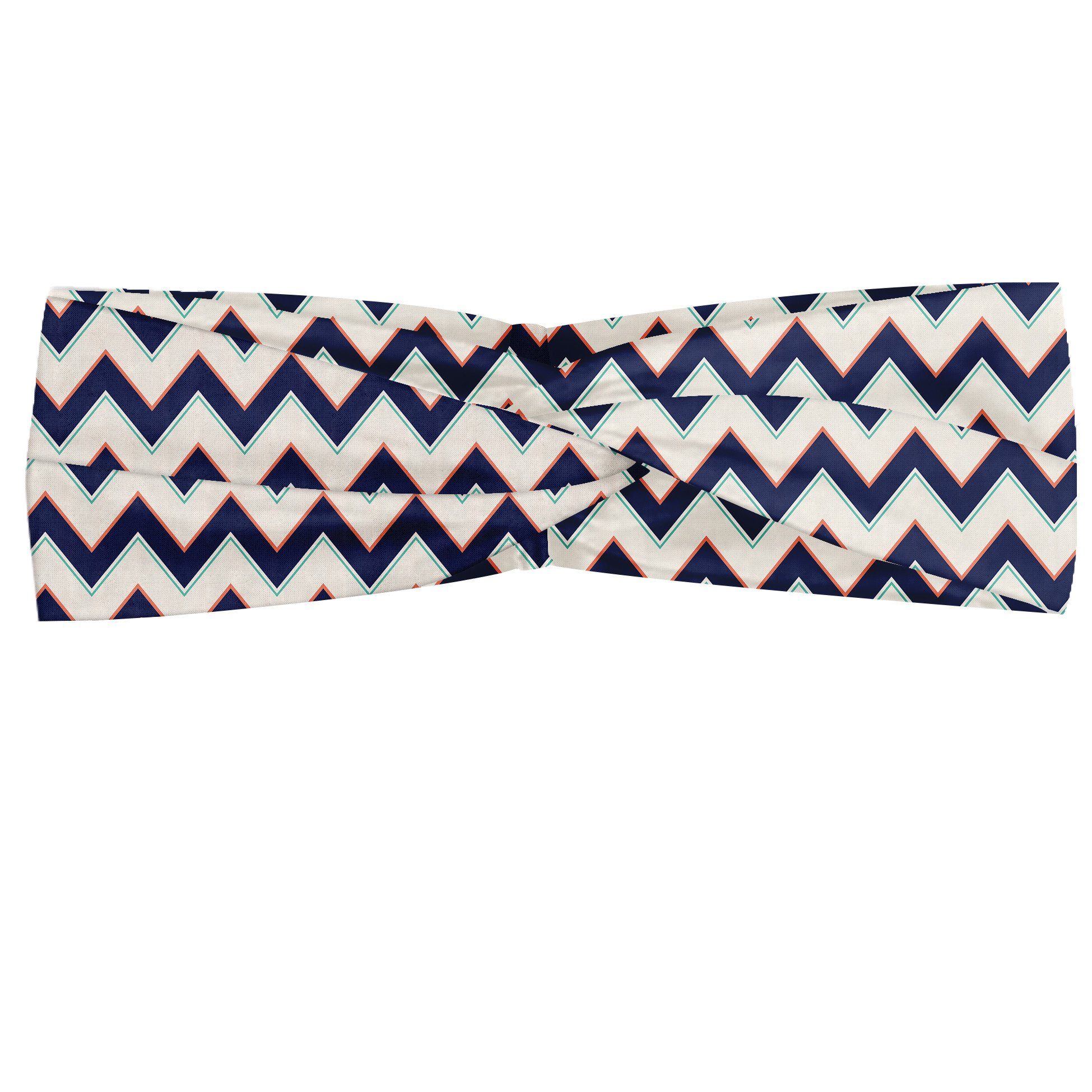 alltags Abakuhaus Zig Retro Stirnband Zag Funky Elastisch accessories und Geometric Angenehme