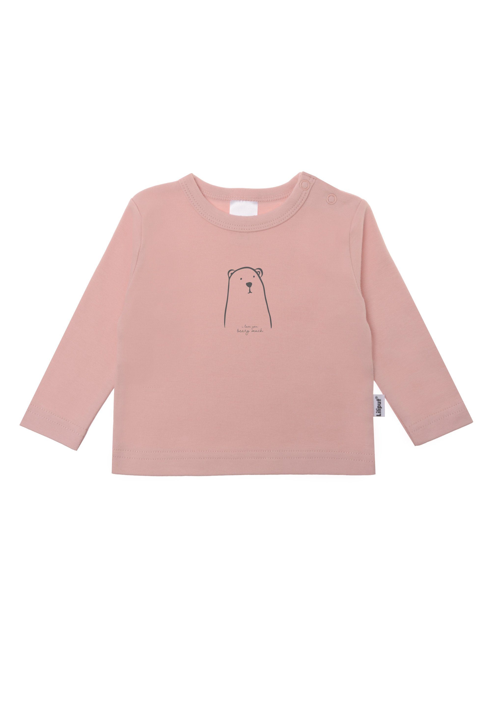 Langarmshirt Bär