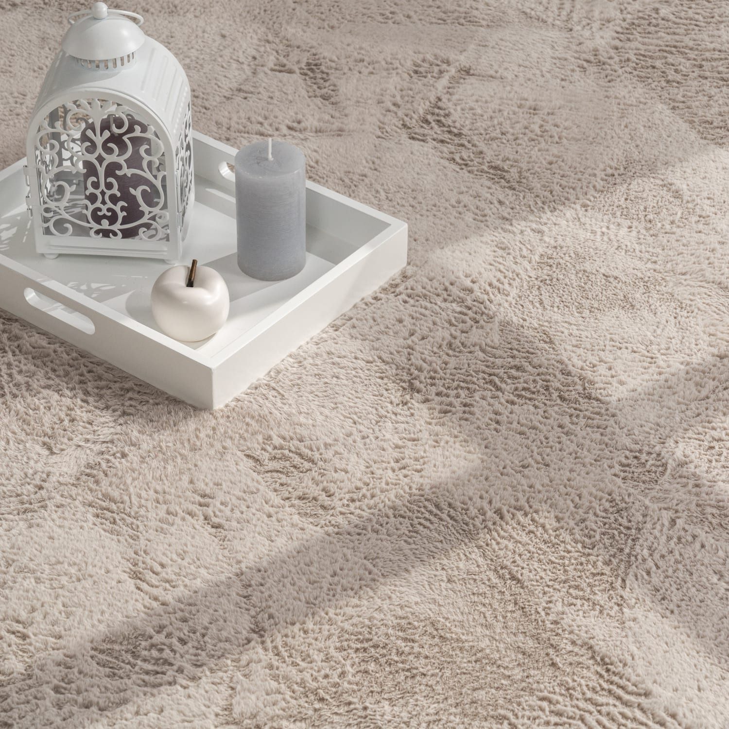 KADIMA DESIGN Teppich waschbar Einfarbig Wohnzimmer günstig online kaufen