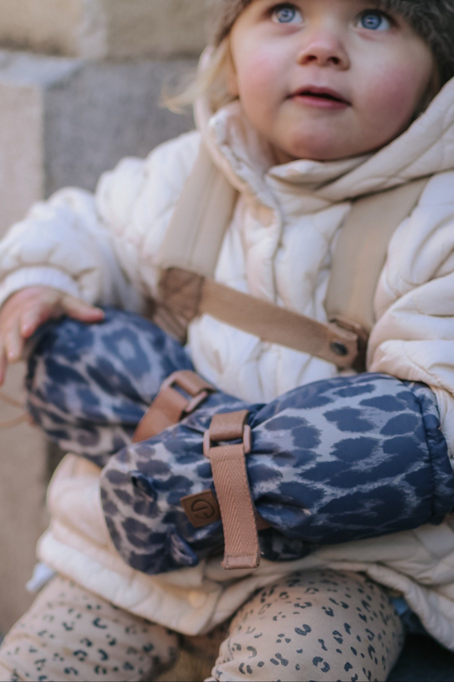 Elodie Fäustlinge Elodie Details - Fäustlinge - Le Leopard 1-3 Jahre (2-St)