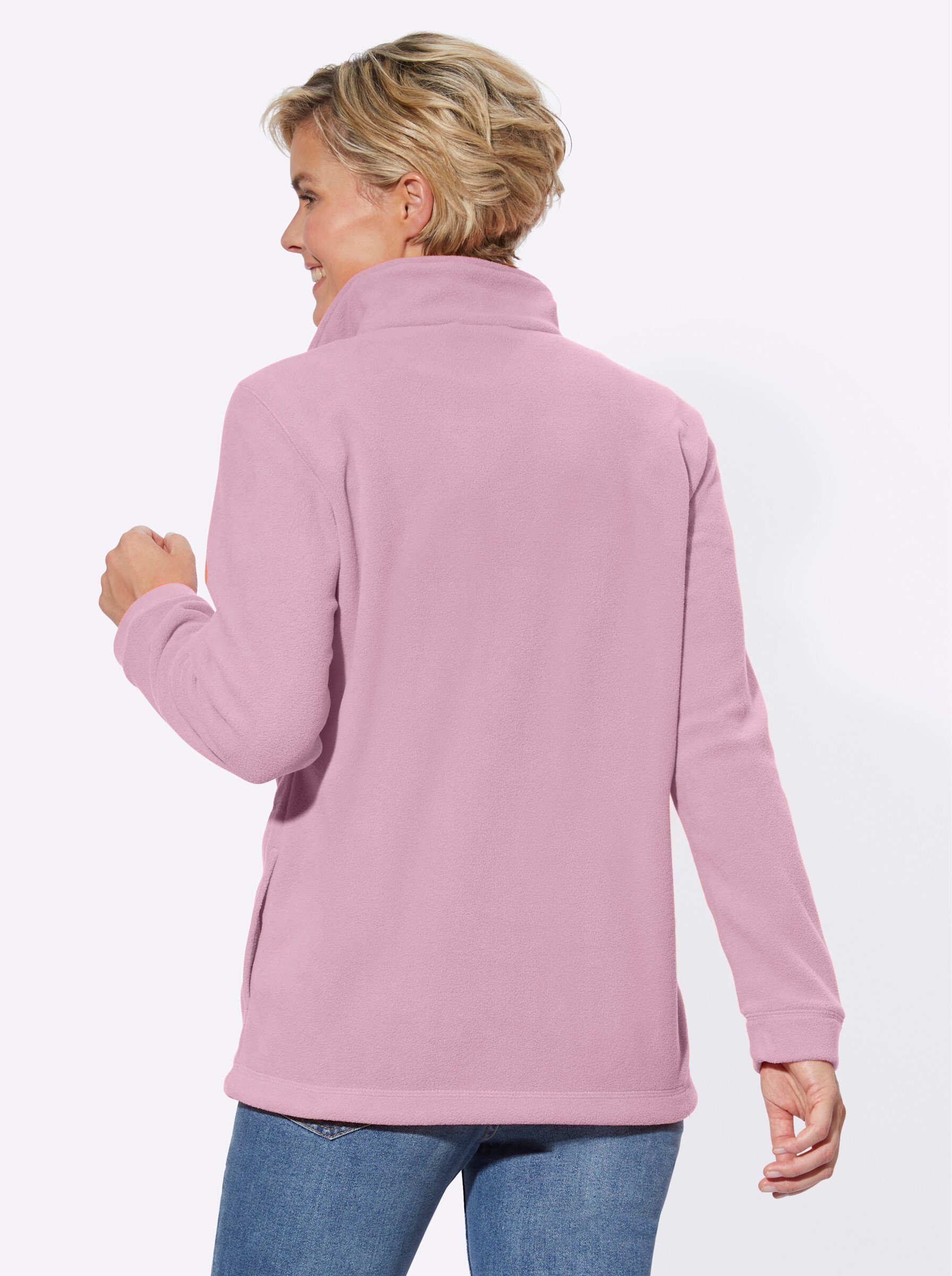 WEIDEN WITT rosé Fleecejacke