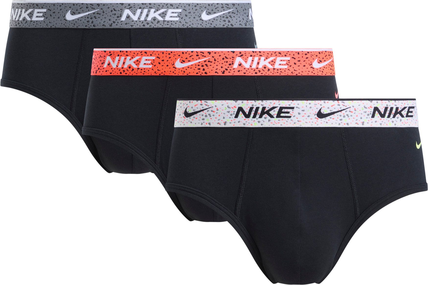 Nike Underwear Slip BRIEF 3PK (Packung, 3-St., 3er) mit Logo-Elastikbund
