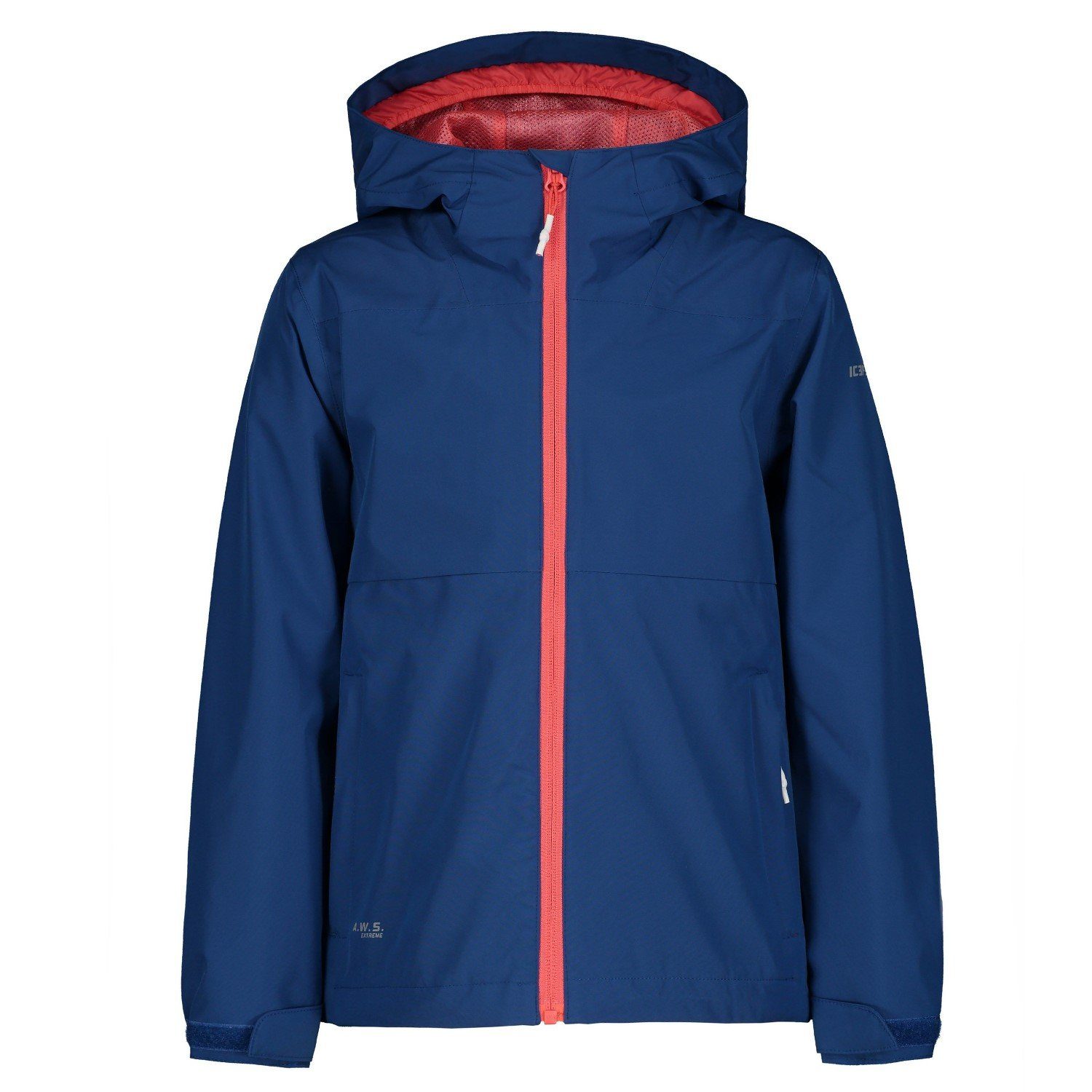 Icepeak Funktionsjacke mit Kapuze Blau Icepeak Keller Softshelljacke Mädchen Jr