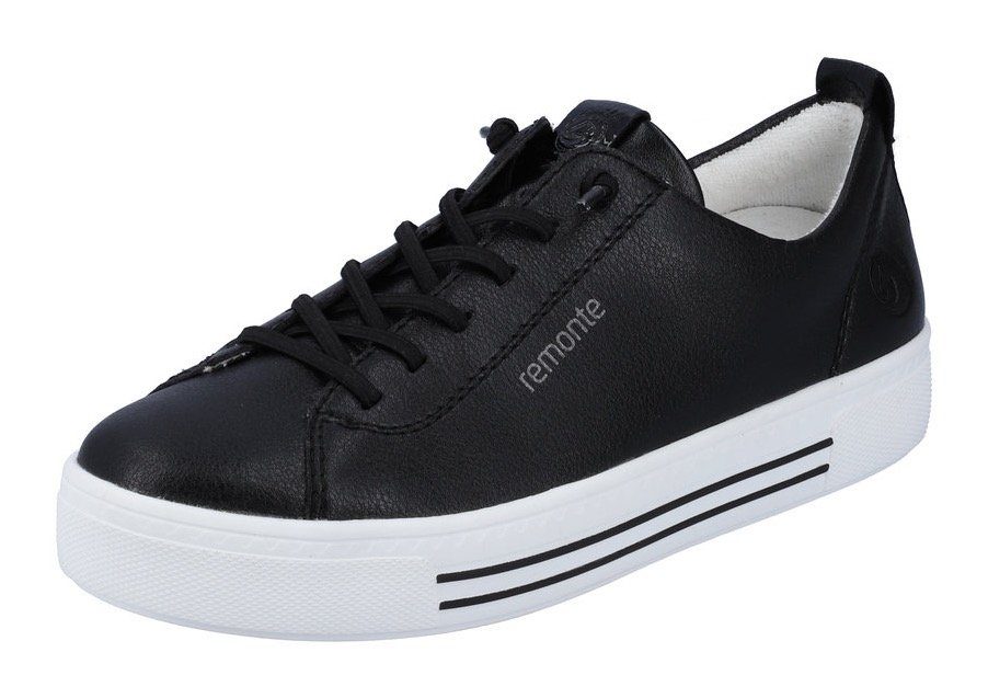 Remonte Slip-On Sneaker mit leichter schwarz Laufsohle