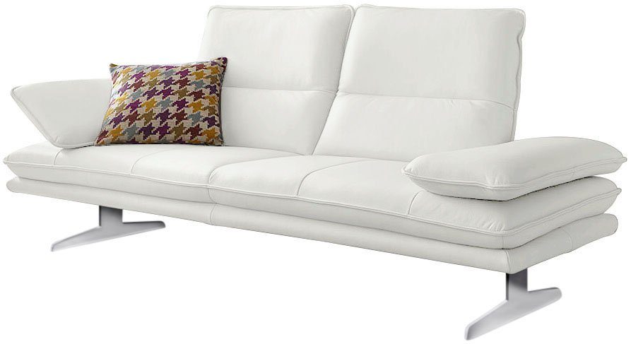 W.SCHILLIG 2,5-Sitzer broadway Designsofa mit hohem Sitzkomfort, Sitztiefenverstellung, Kopfteil- & Seitenteilverstellung, Breite 236cm