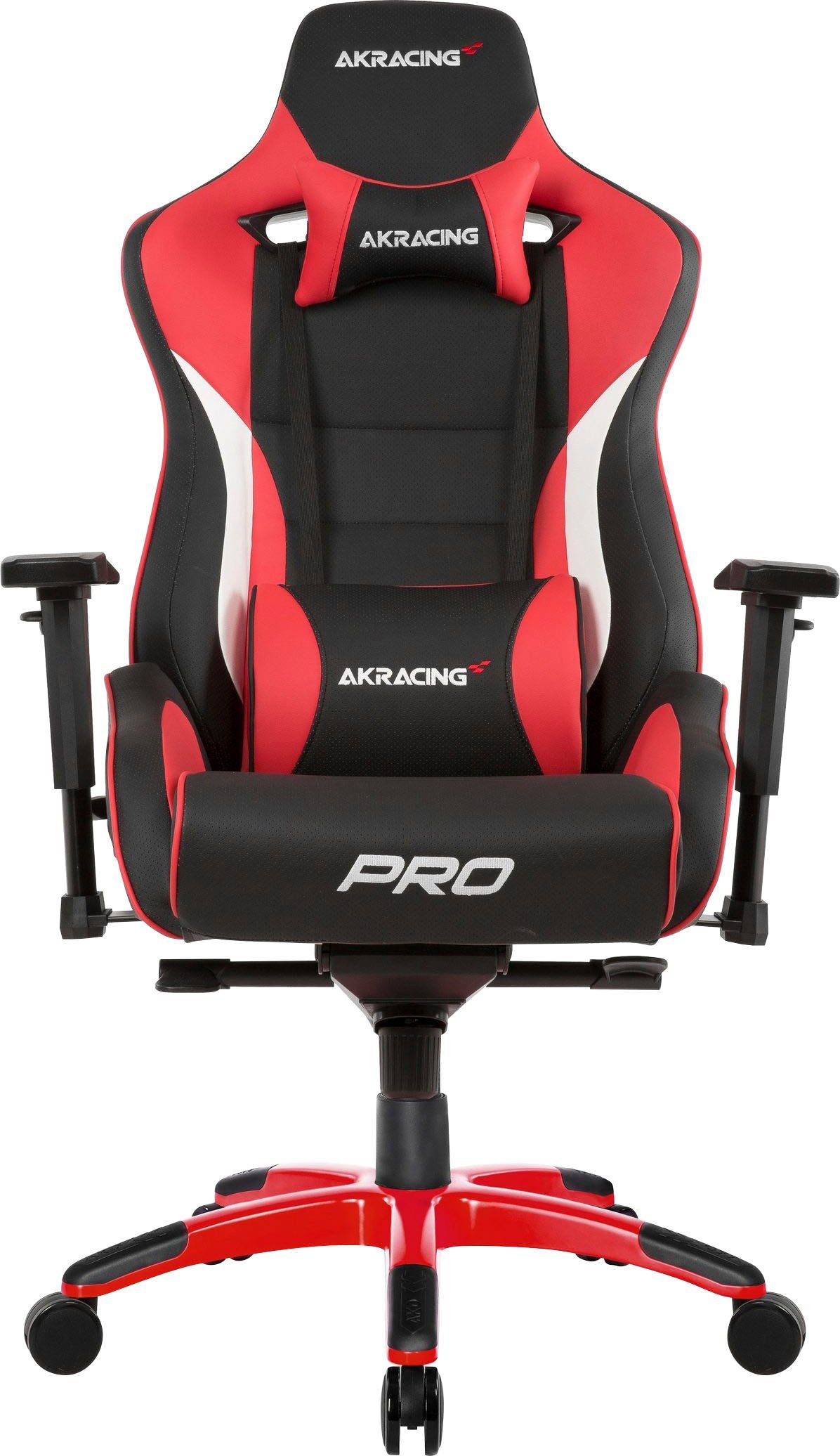 AKRacing Gaming-Stuhl Master Pro Rot, Metallrahmen mit 70 % mehr Kaltschaum  online kaufen | OTTO