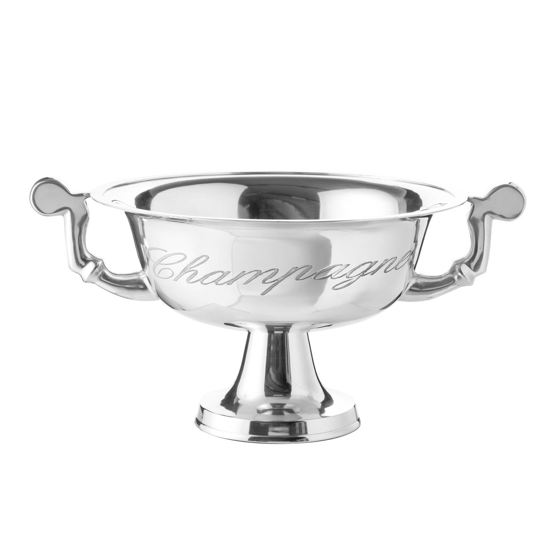Sektkühler CHAMPAGNE 40cm silber