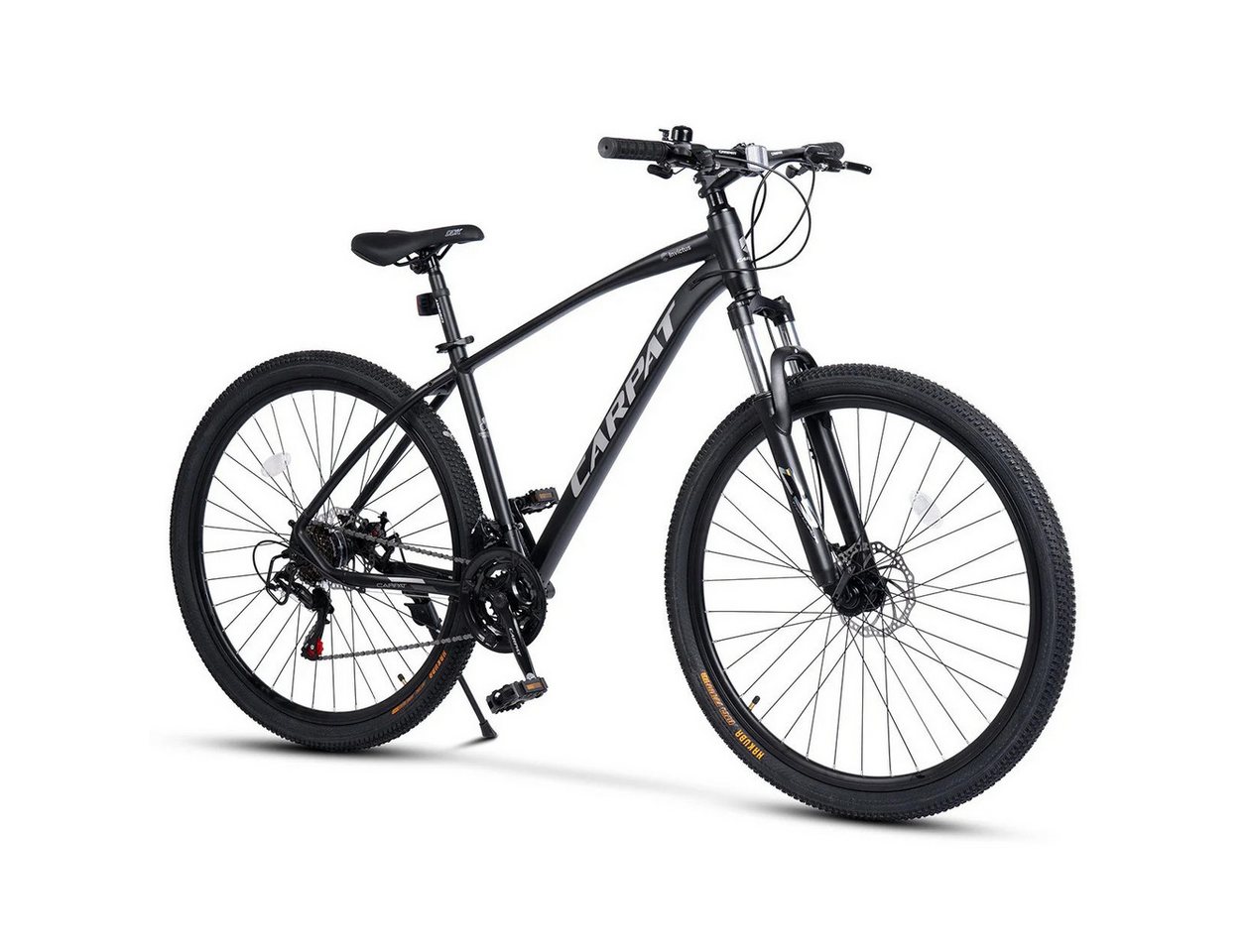 CARPAT SPORT Mountainbike 27,5 29 Zoll MTB Fahrrad für Herren Damen, 21 Gang Shimano TZ Tourney Schaltwerk, Kettenschaltung, (Aluminium Rahmen, Mechanische Scheibenbremse), Hardtail Fahrrad