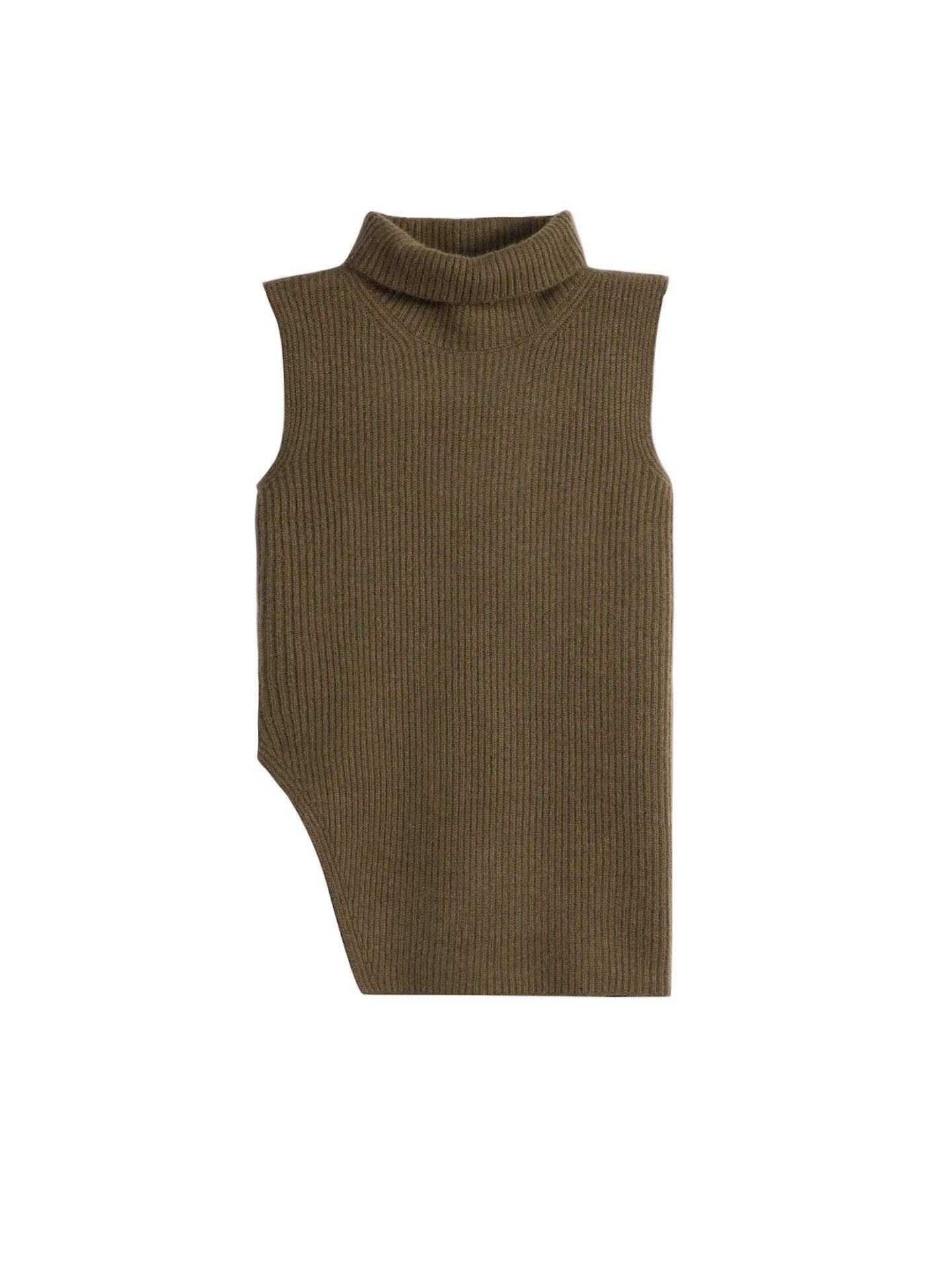 Stricktop Turtle Neck Cashmere Vest