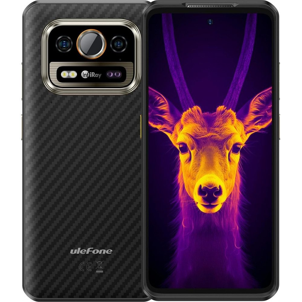 Ulefone Armor 25T Pro 5G 256 GB / 6 GB - Smartphone - frost black Smartphone (6,78 Zoll, 256 GB Speicherplatz)