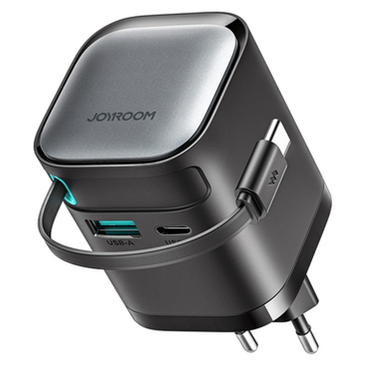 JOYROOM Joyroom JR-TCL02 65W USB-A USB-C GaN Ladegerät Smartphone-Ladegerät