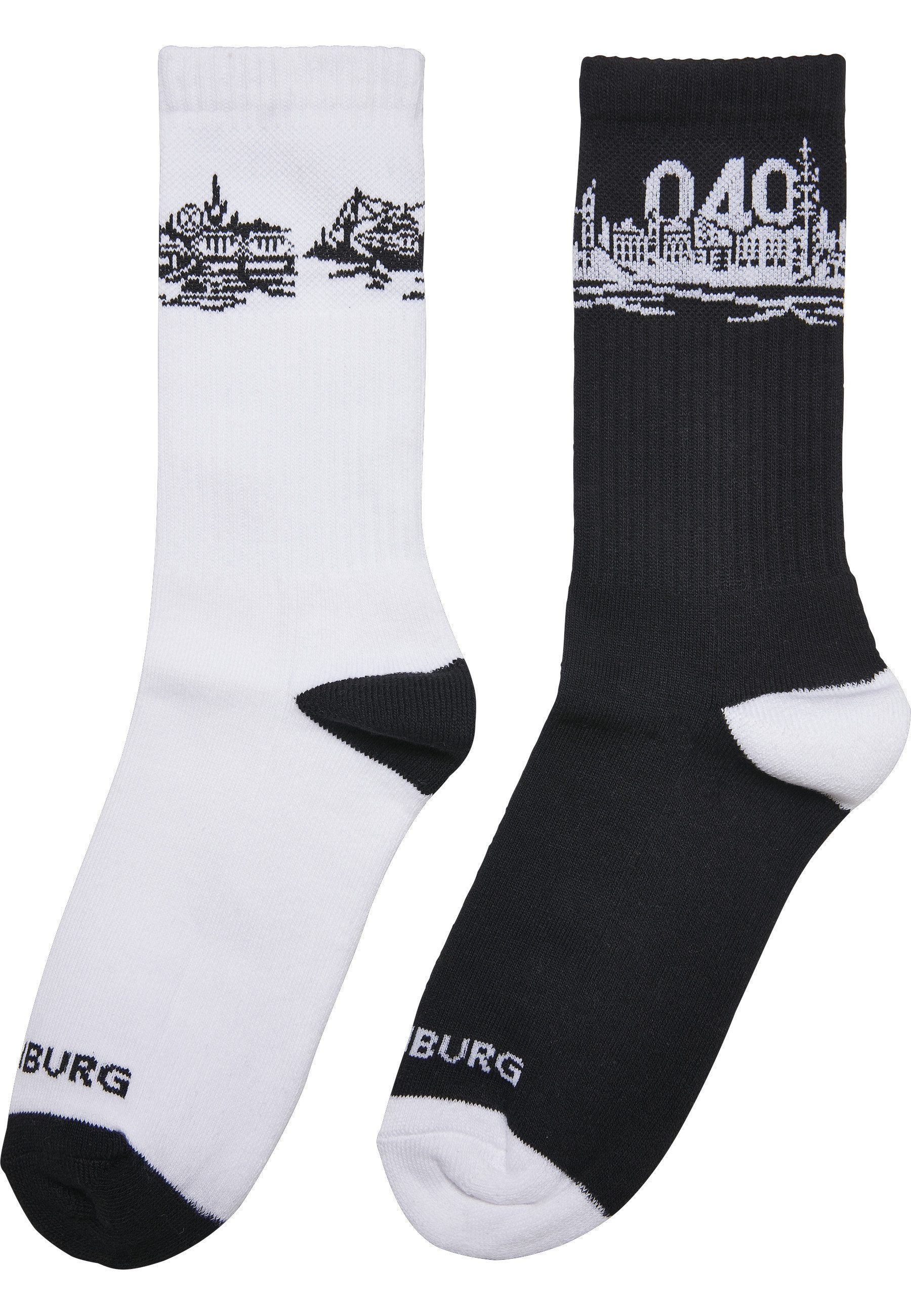 Basicsocken MisterTee Unisex Major City 040 Socks 2-Pack