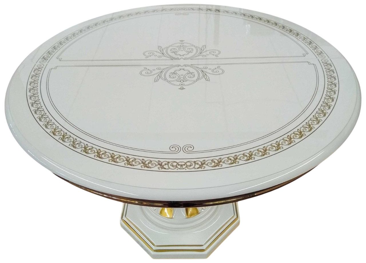 Xlmoebel Esstisch Design Holz Hochglanz Tisch für Esszimmer und Wohnzimmer, Made in Europa