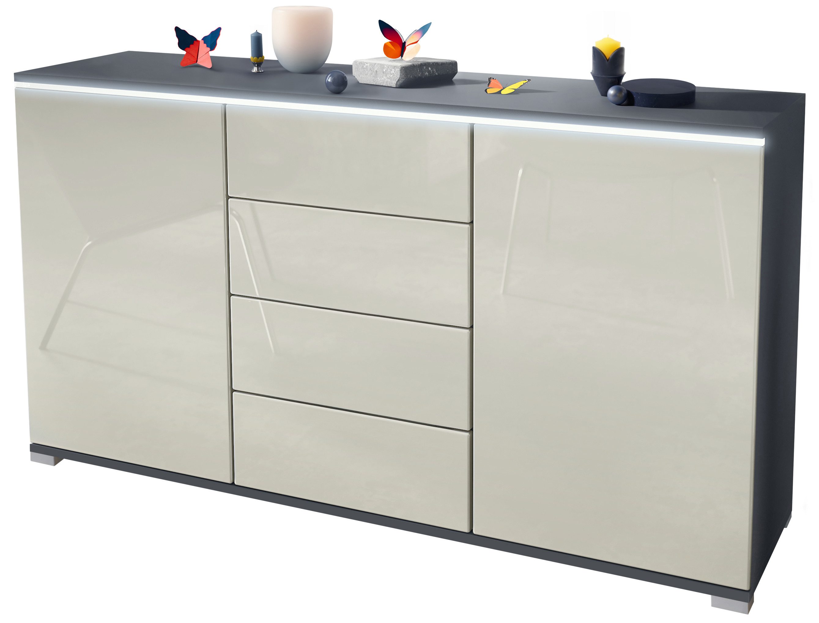 Vladon Sideboard Faro V1 (Kommode mit günstig online kaufen