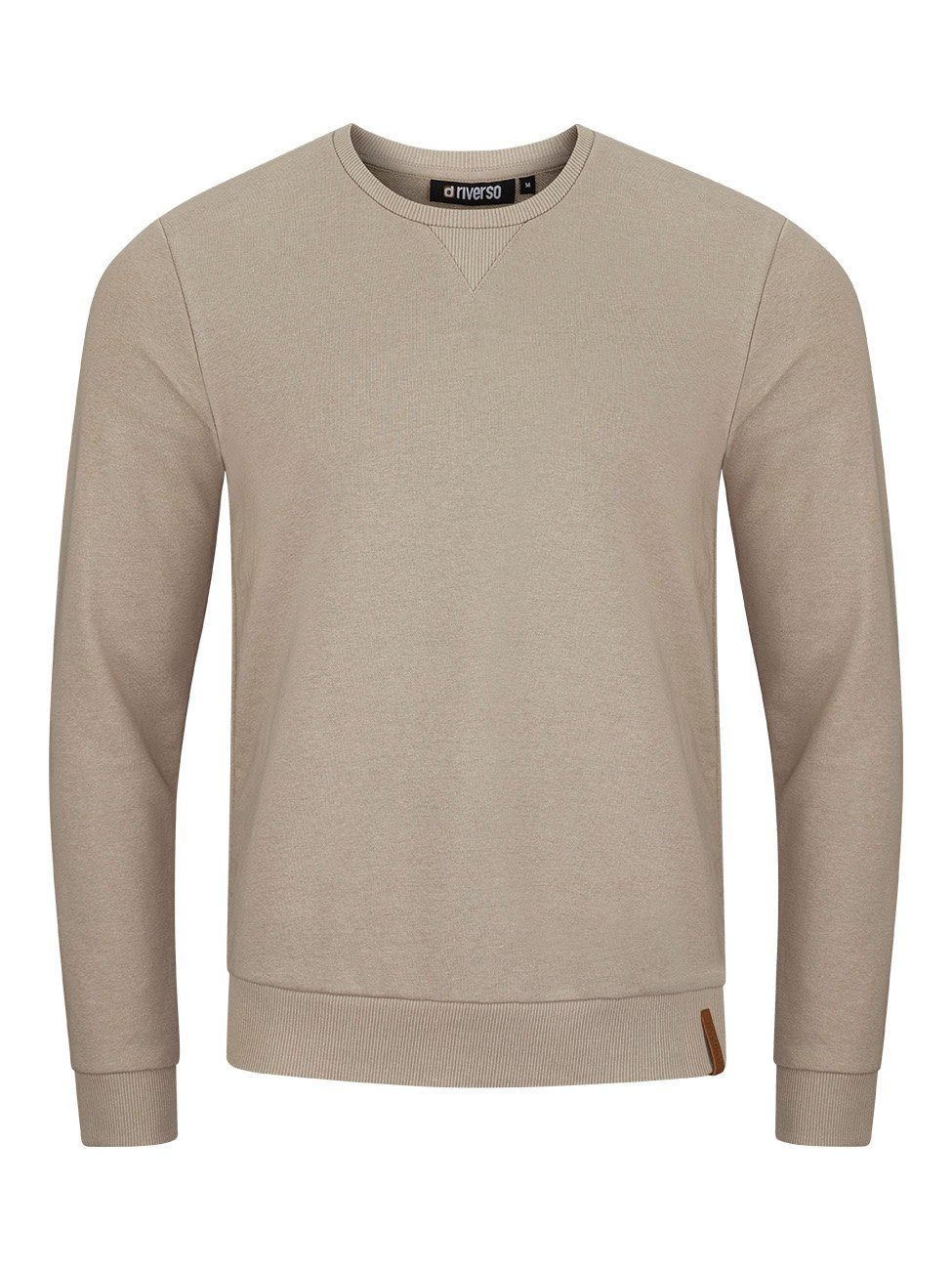 riverso Sweatshirt Herren Rundhals Пуловеры RIVPhillip Regular Fit Longsleeve Basic Essential