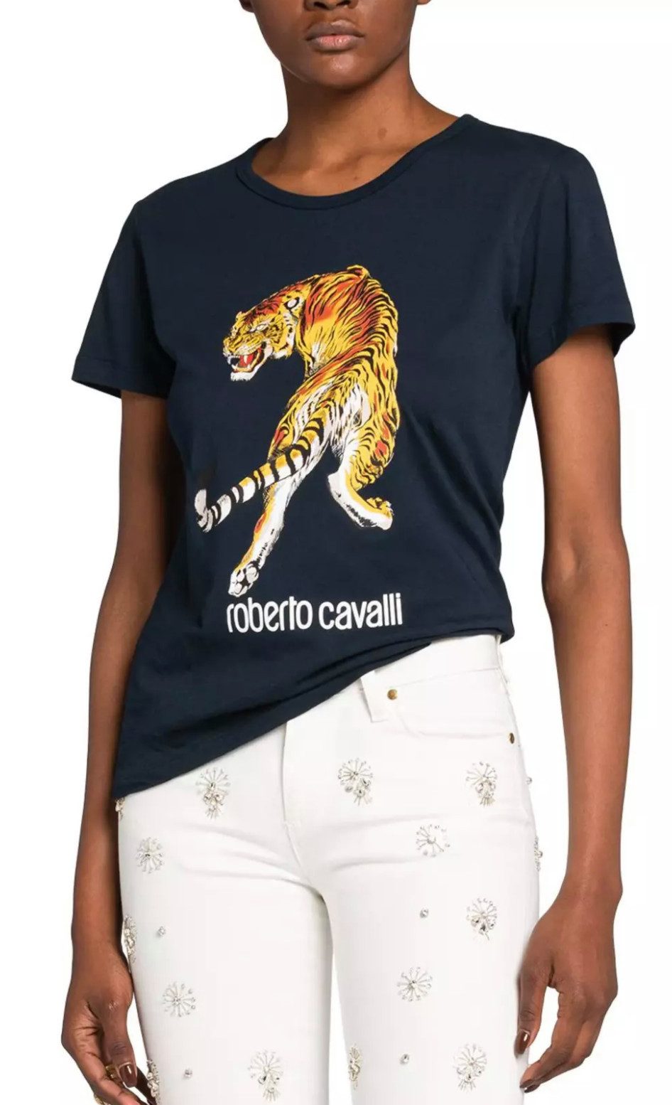 roberto cavalli T-Shirt Firenze RC Tiger günstig online kaufen