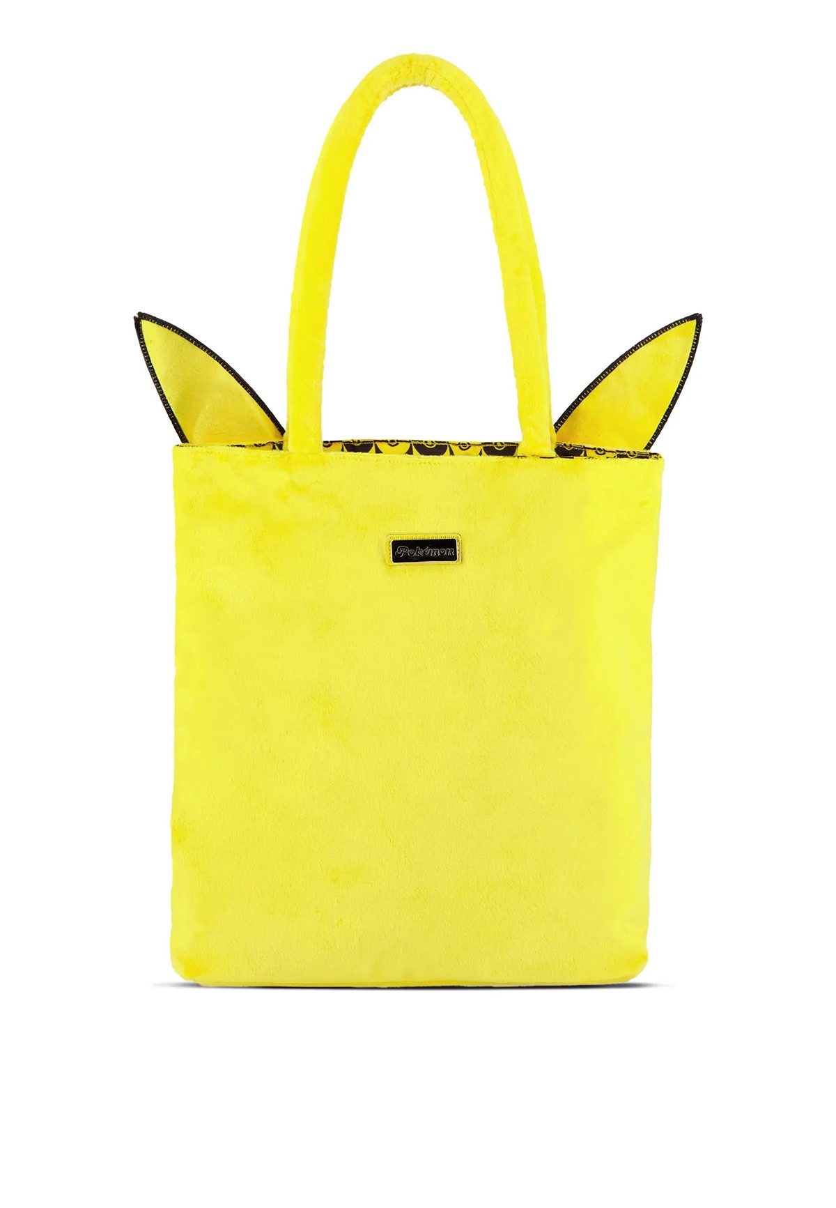 POKÉMON Shopper Pikachu, Plush Tote Bag Schultertasche
