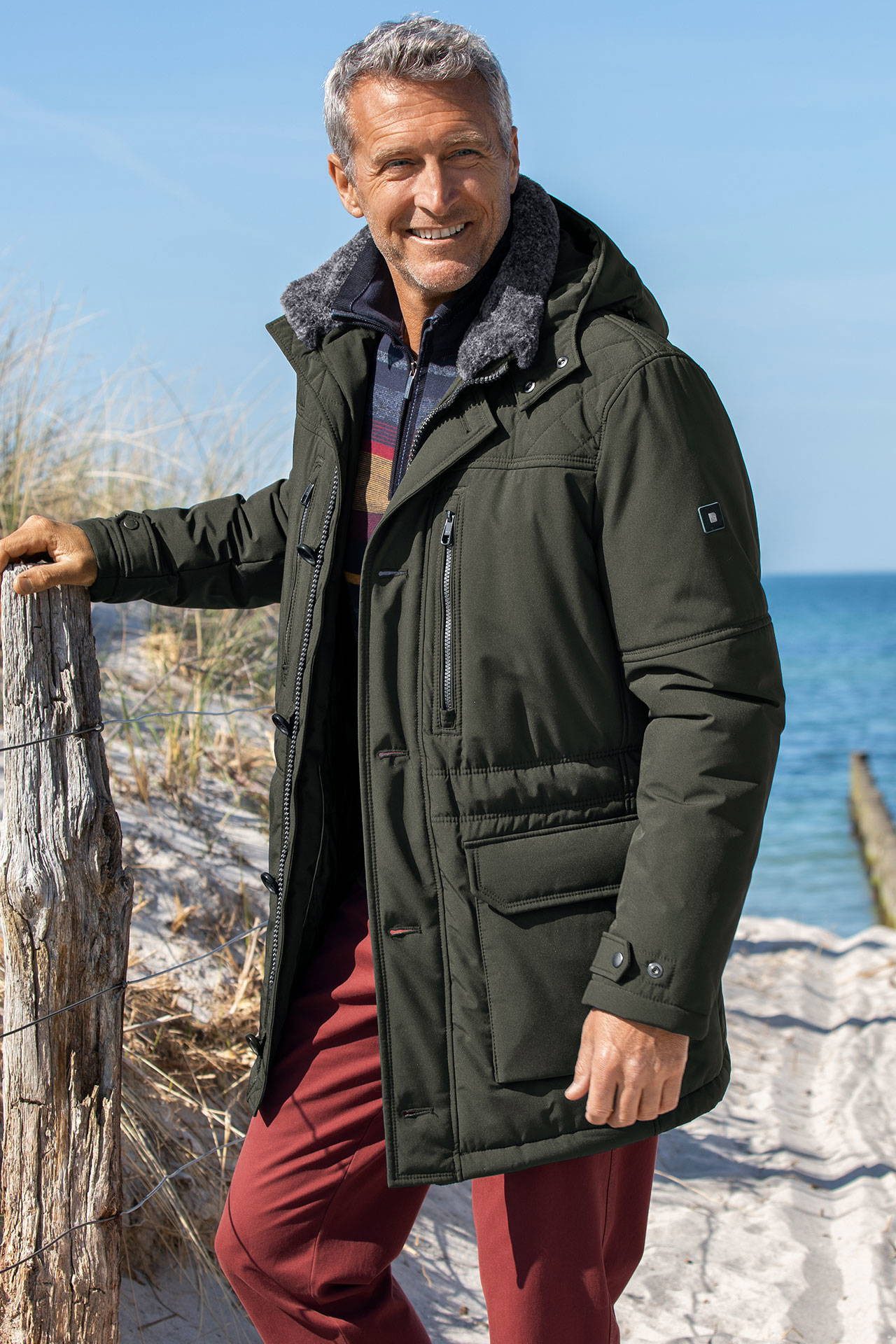Pierre Cardin Parka günstig online kaufen