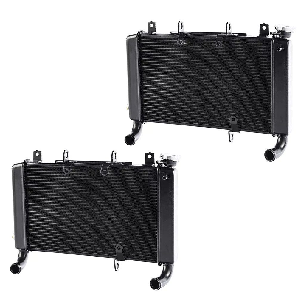 Zaddox Motor-Schutzhülle Set 2x Wasserkühler für Honda CB 650 F 17-18 Kühler Radiator schwarz
