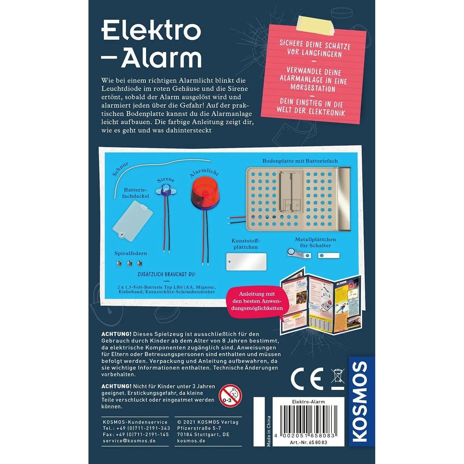Kosmos Spiel Elektro-Alarm
