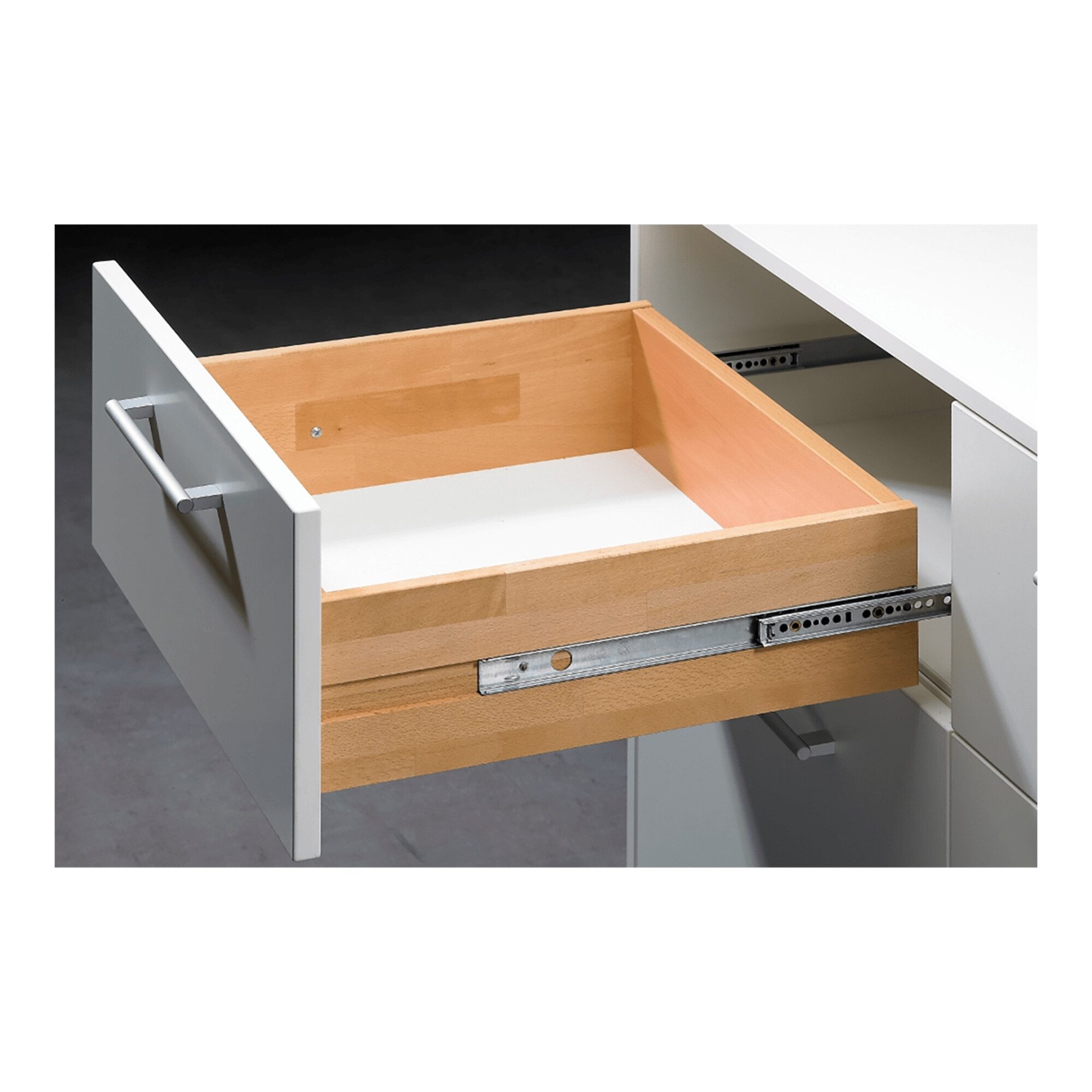 Hettich Schubkasten Hettich Überauszug KA 290 STA verz.L.250mm 20kg