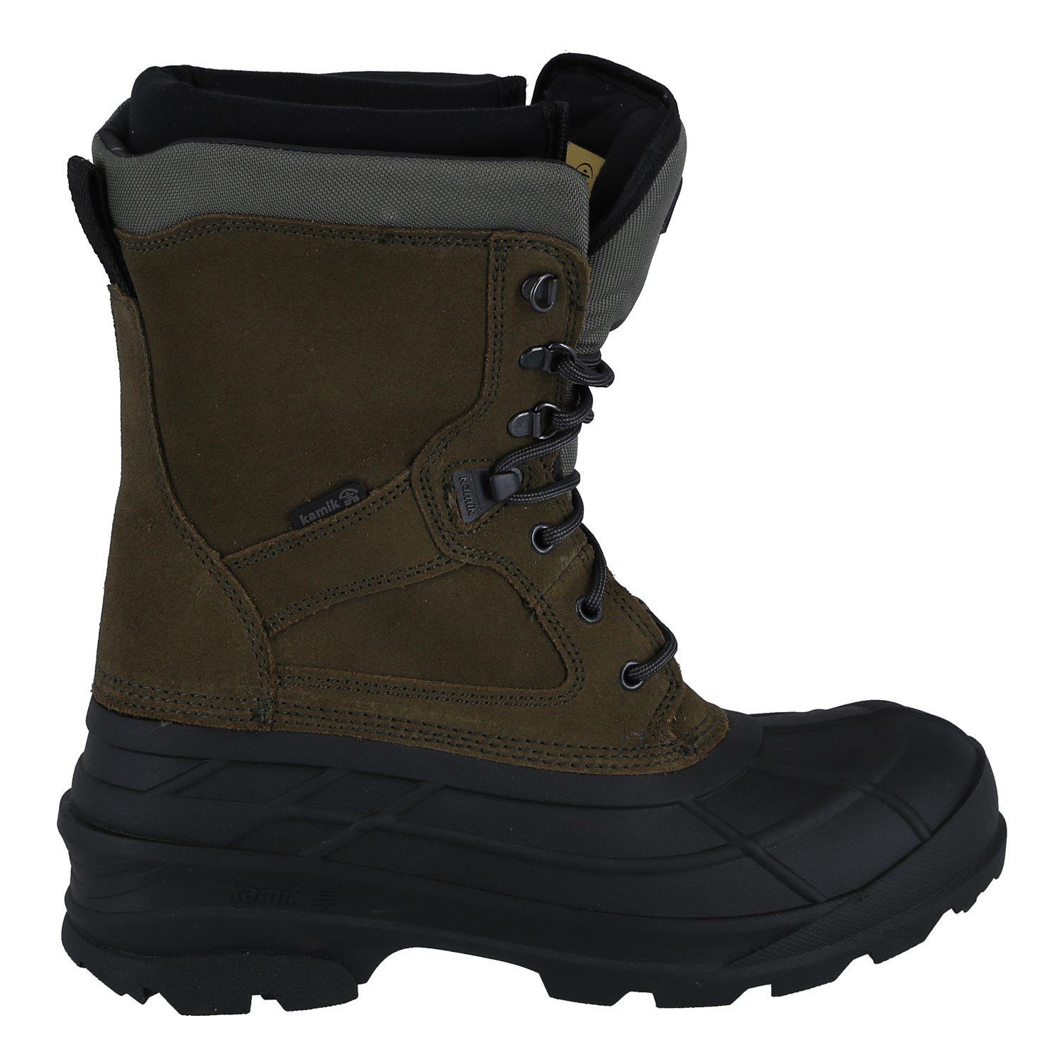Kamik NationPlus (Wildleder, wasserdicht) olivegrün Herren Winterstiefel günstig online kaufen