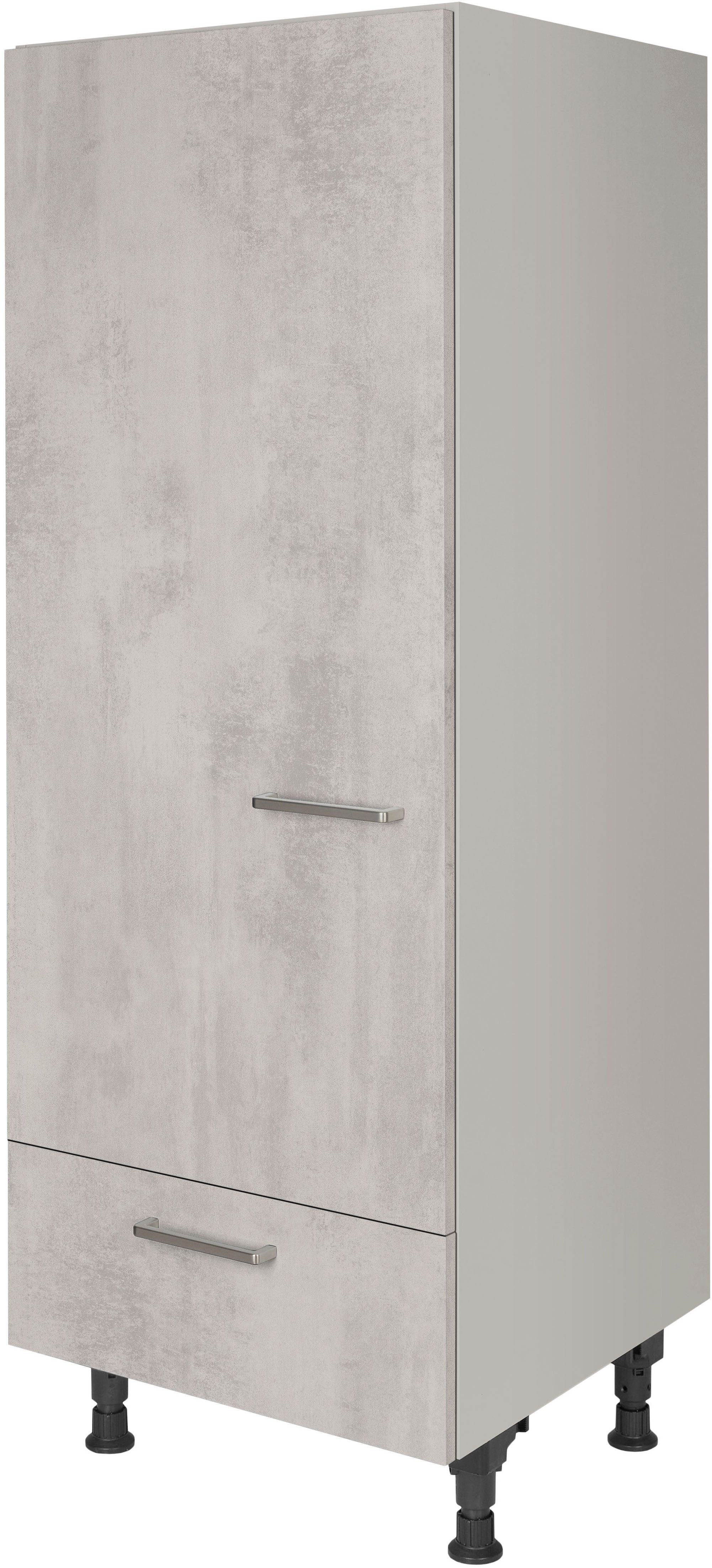 nobilia® Kühlumbauschrank "Riva", Ausrichtung wählbar, mit Schubkasten, vormontiert, Breite/Höhe: 60/167,8 cm