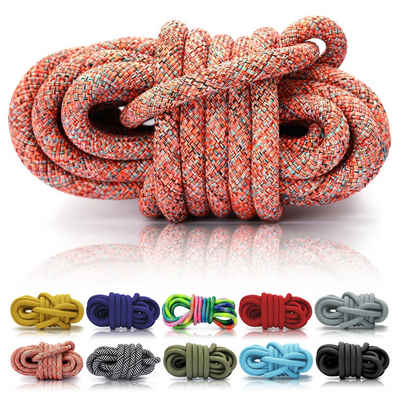 Ganzoo PPM Seil 10 Meter, Tauseil, Hunde-Leine, Halsband, Takeln, 10mm, Rust Reepschnur