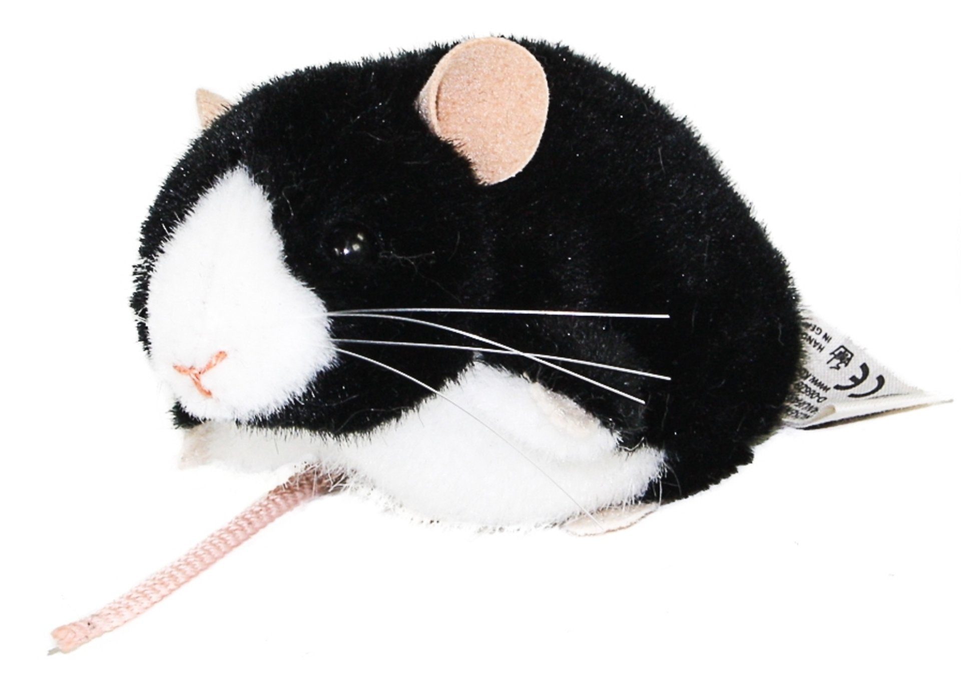 Kösen Kuscheltier Kösen Maus schwarz-weiß 10 cm Kuscheltier
