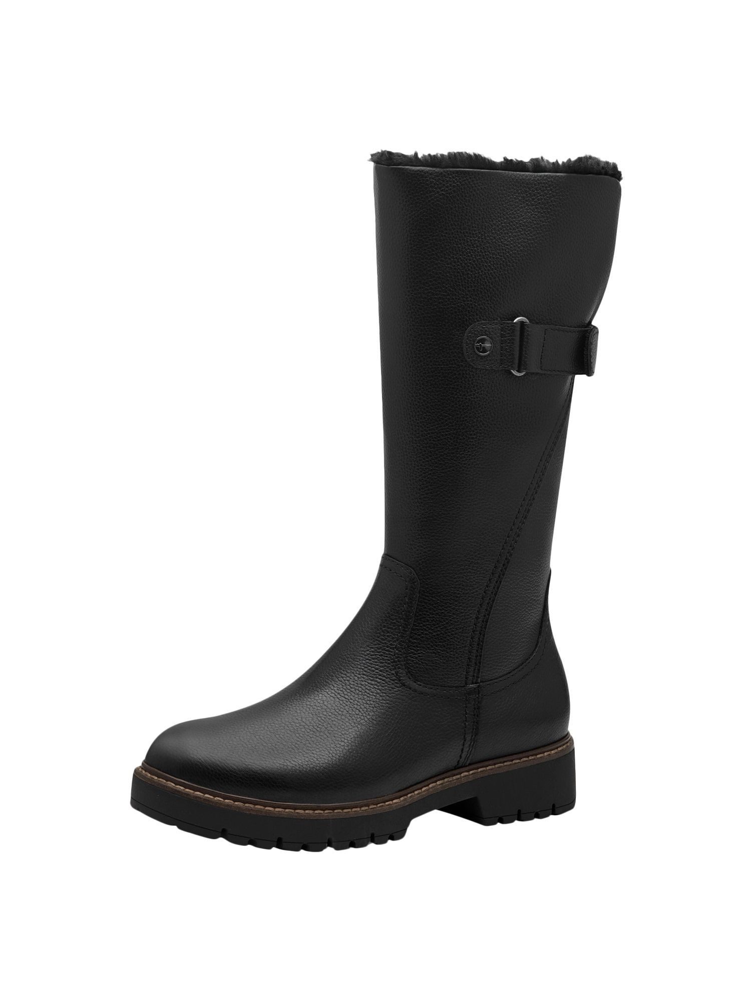 Tamaris Duo-Tex aus Leder kein Absatz 1-26609-45 Winterstiefel Duo-Tex