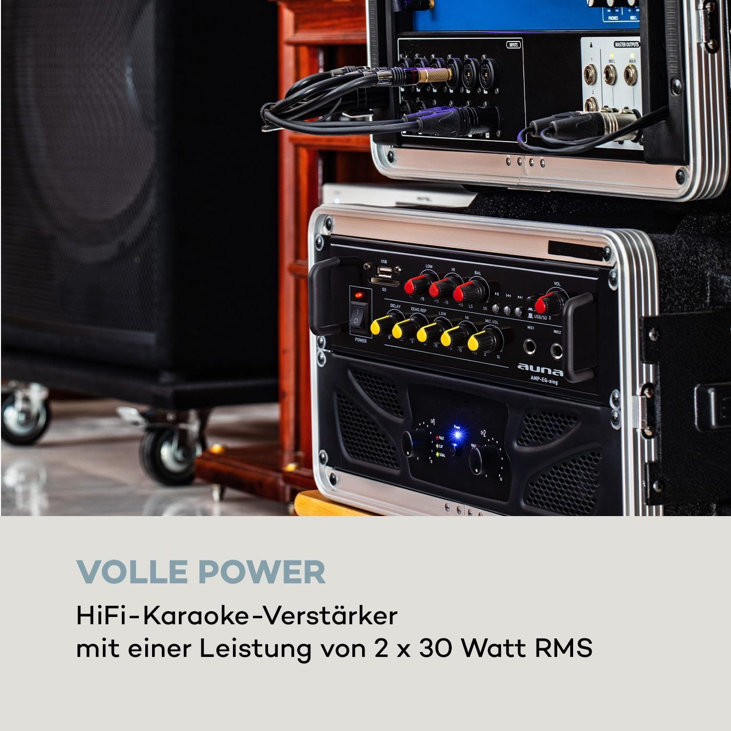 BT EQ Party-Lautsprecher Auna Amp