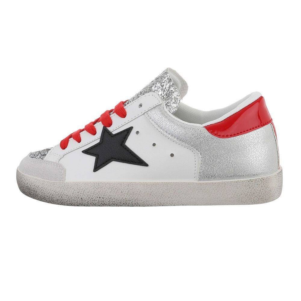 Ital-Design Damen Low-Top Freizeit Sneaker (73586706) Flach Sneakers Low in günstig online kaufen