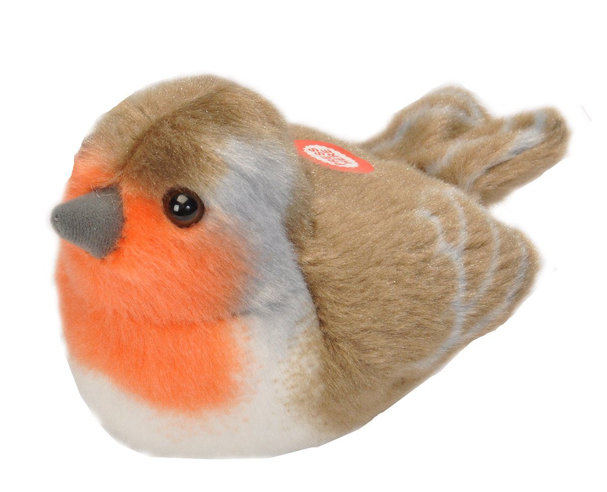 WILD REPUBLIC    Kuscheltier Wild Republic Rotkehlchen 17 cm
