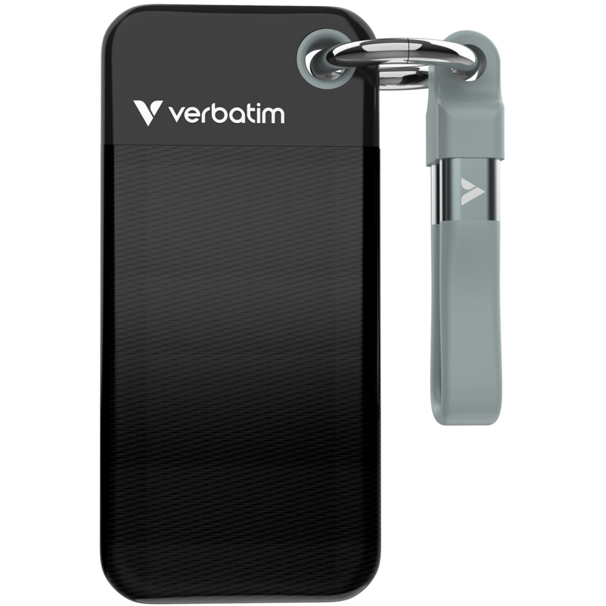 Verbatim Verbatim Pocket SSD 1 TB, (USB-C 3.2 Gen 2 (10 externe HDD-Festplatte (1 TB) 2.5"