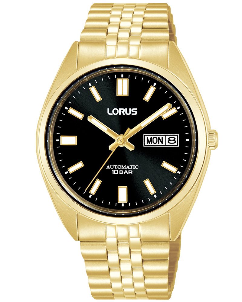 LORUS Automatikuhr Classic Mechanical RL434CX9, Armbanduhr, Damenuhr, Herrenuhr, Mechanische Uhr, Edelstahlarmband