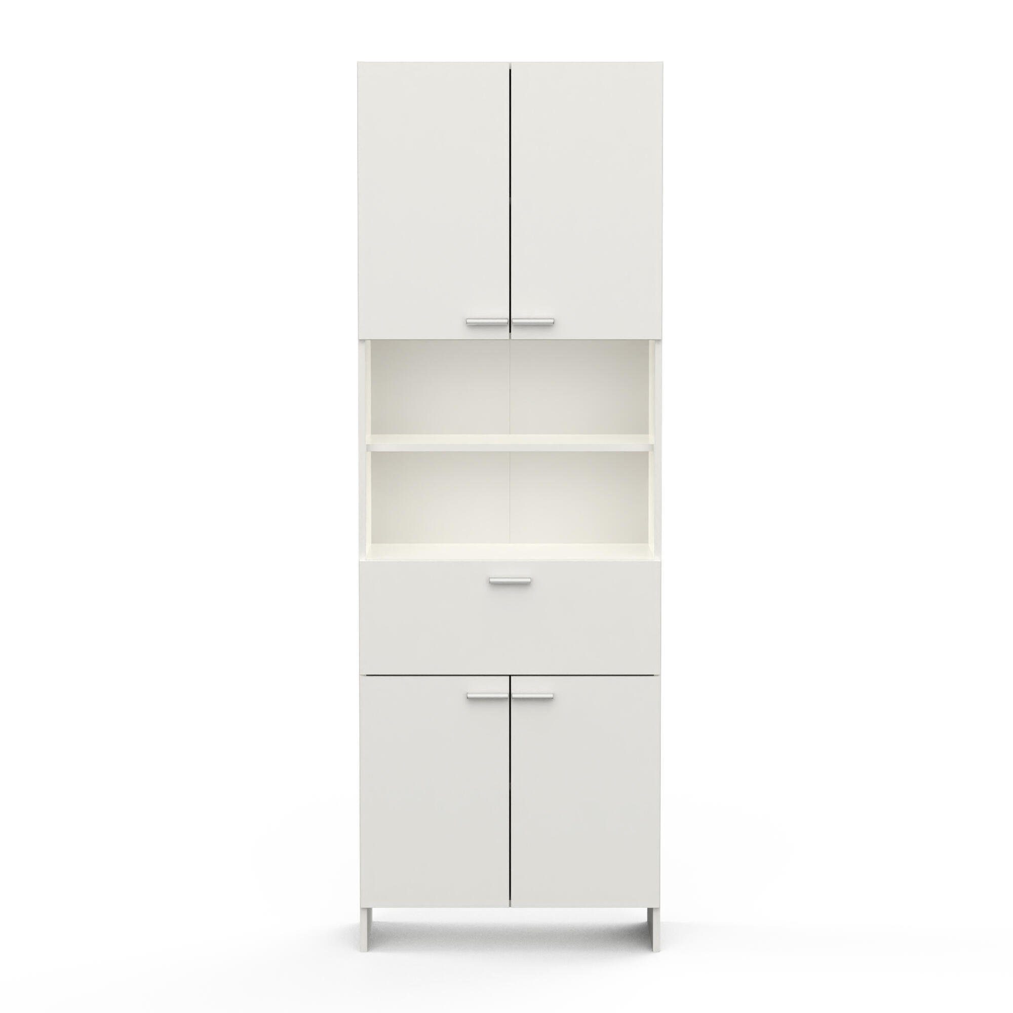 habeig Badezimmerspiegelschrank Badschrank weiß Hochschrank Spiegel günstig online kaufen