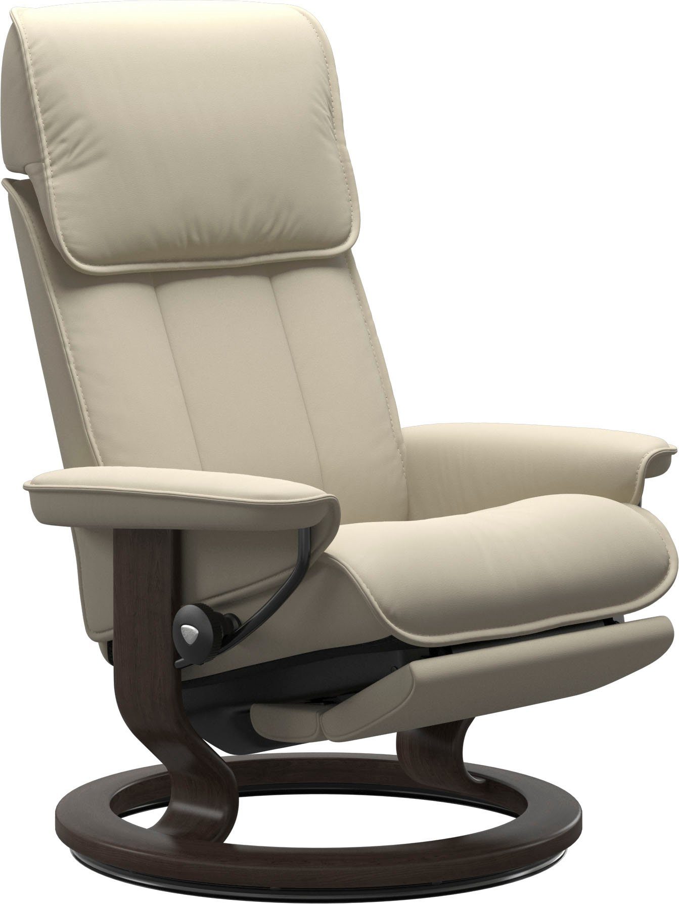 Stressless® Relaxsessel Admiral, verstellbar, optional 2-motorisch, Размер M & L, Gestell Braun