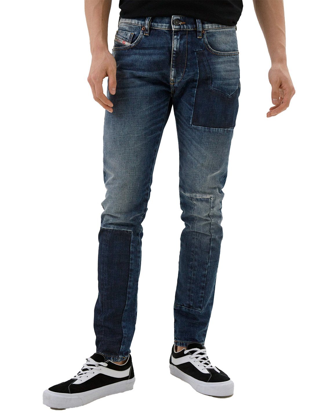 Hose Stretch 009NI - D-Strukt Länge:32 Diesel Slim-fit-Jeans -