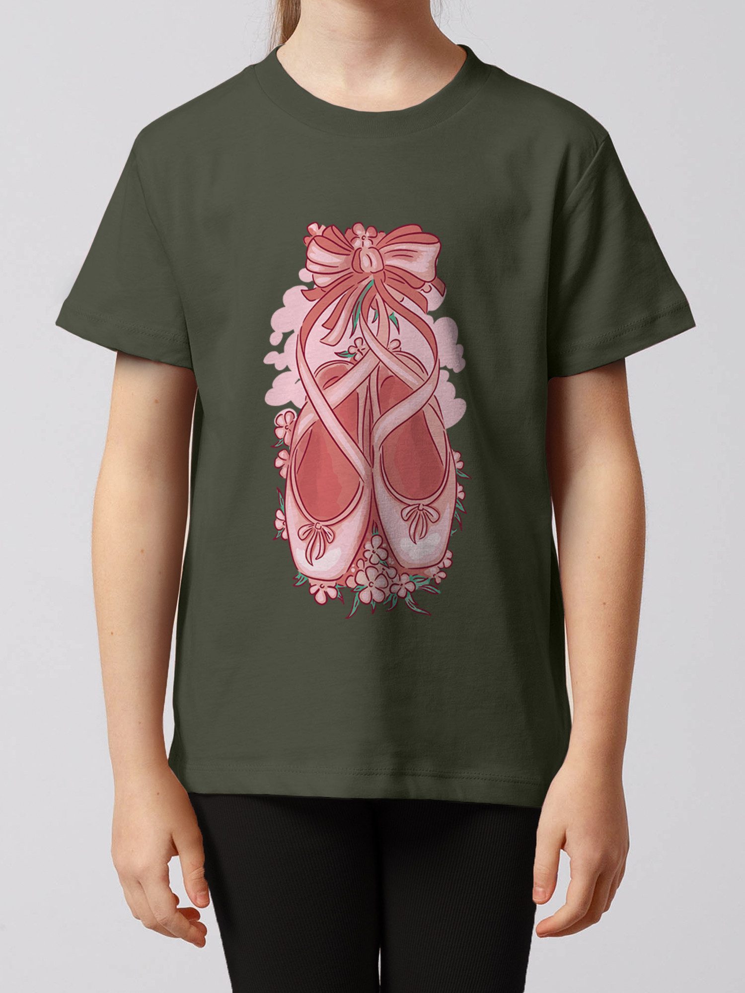 T-Shirt Ballettschuhe