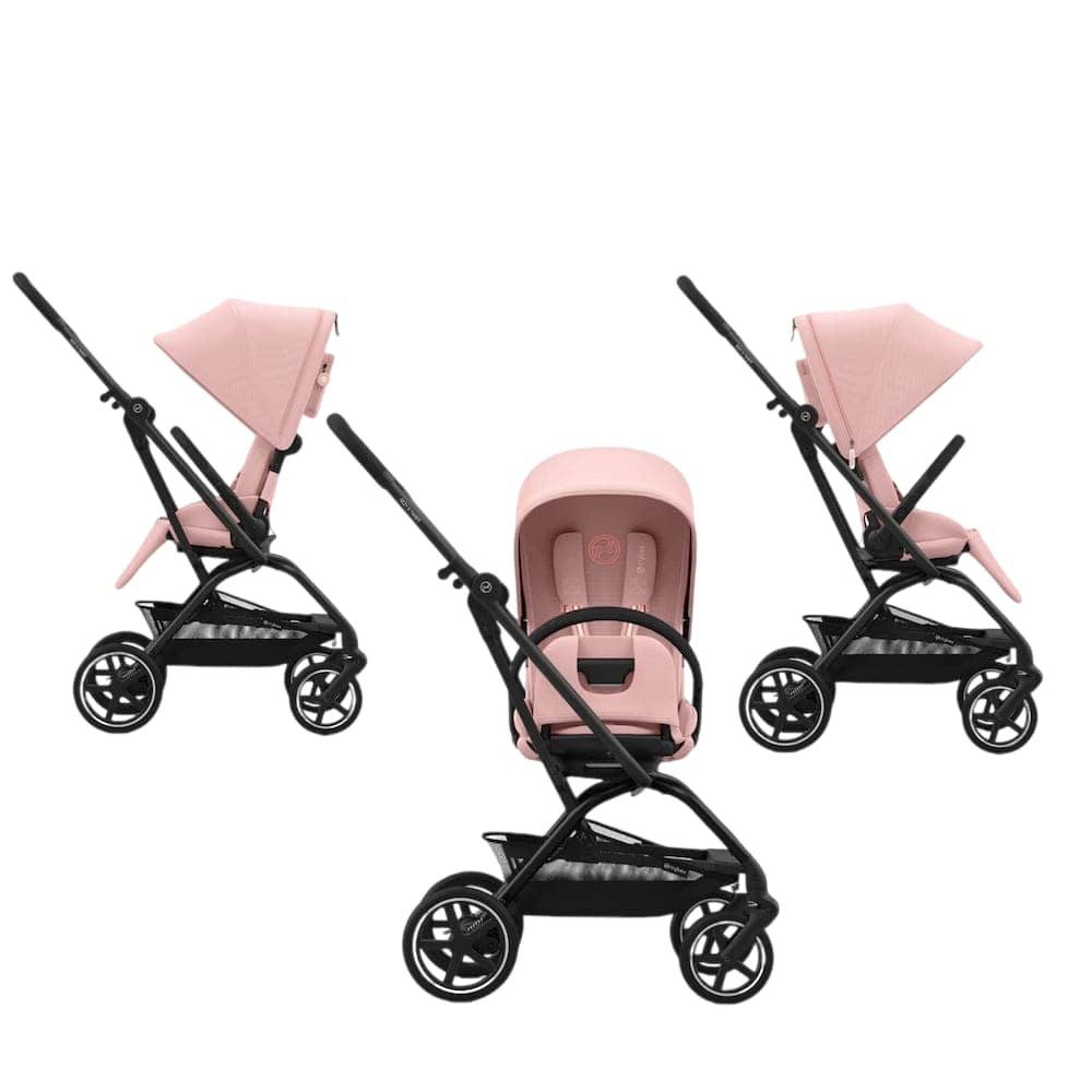 cybex GOLD Kinderwagen Eezy S Twist+ 2 Black Candy Pink