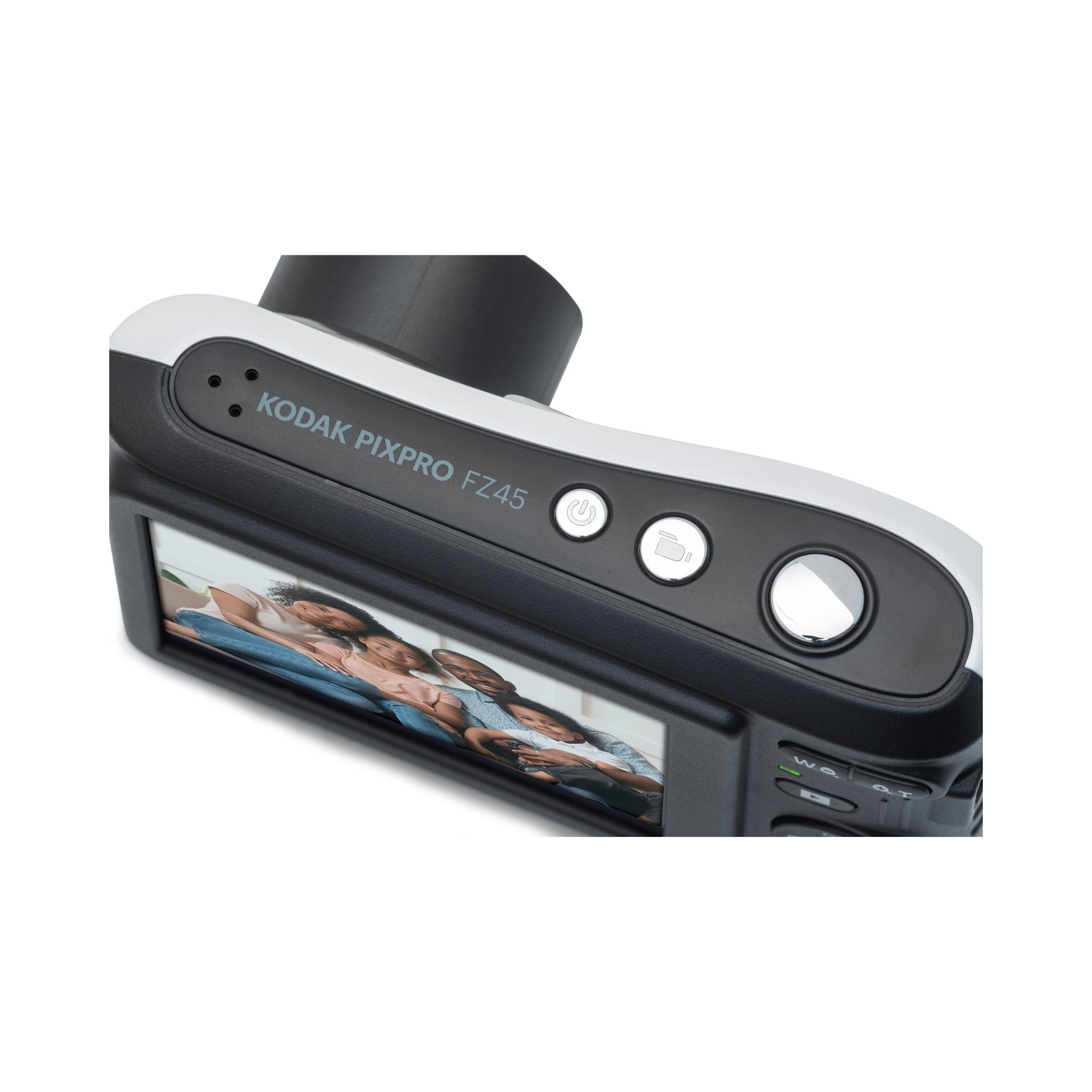 Kodak FZ45WH Kompaktkamera (16 MP, 4-fach Zoom, 28mm Weitwinkel, 2,7 Zoll LCD Display, batteriebetrieben) – Bild 4 von 5