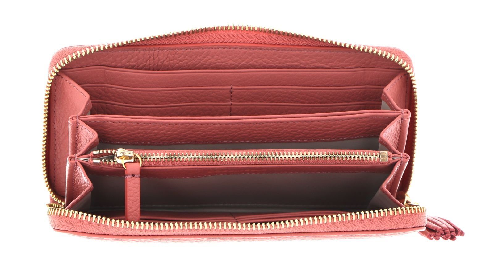 COCCINELLE Geldbörse Tassel, aus echtem Rindsleder